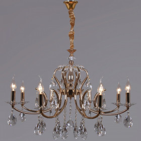 Подвесная люстра ILLUMICO  IL2326-8POR-39 GD