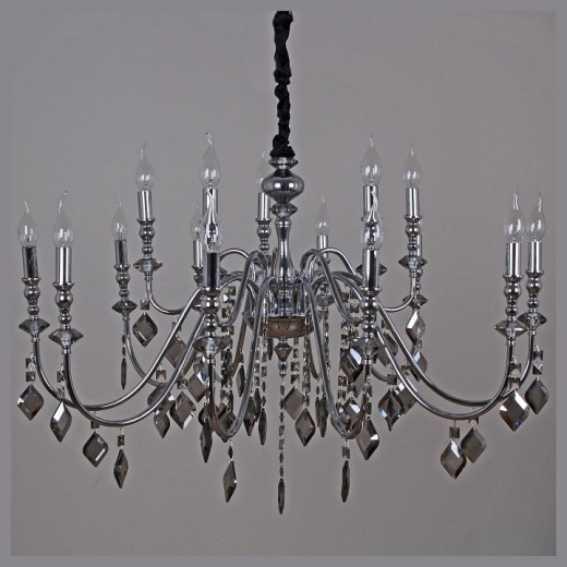 Подвесная люстра ILLUMICO IL2370 IL2370-15POR-39 CR