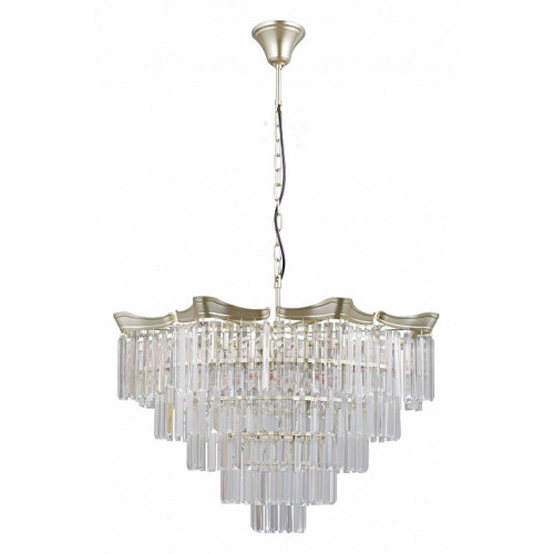 Подвесная люстра ILLUMICO LYRA IL3575-8+4PSQ-24 GD LYRA