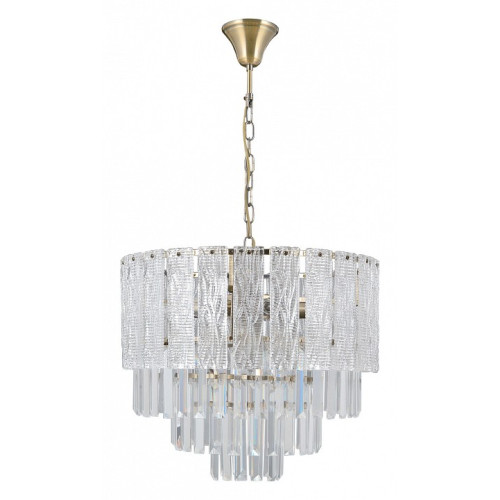 Подвесная люстра ILLUMICO GENOA IL3581-9ASQ-25 AB GENOA