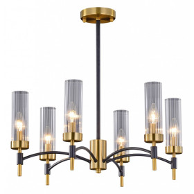 Люстра на штанге ILLUMICO BRASS TUBO IL5177-6PLS-29 BRASS TUBO