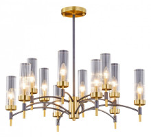 Люстра на штанге ILLUMICO BRASS TUBO IL5177-6+6PLS-29 BRASS TUBO