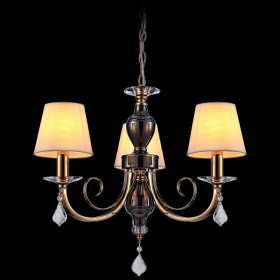 Подвесная люстра ILLUMICO  IL5272-3P-27 BK GD