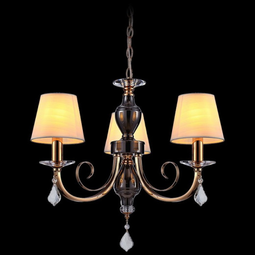 Подвесная люстра ILLUMICO  IL5272-3P-27 BK GD