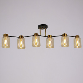 Светильник на штанге ILLUMICO Qui IL6111-6COU-79 BK GD Qui