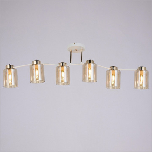 Светильник на штанге ILLUMICO  IL6111-6COU-79 WH GD Qui