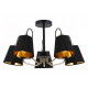 Люстра на штанге ILLUMICO  IL6120-5COU-79 BK GD