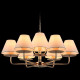 Подвесная люстра ILLUMICO  IL6197-6P-17 GD