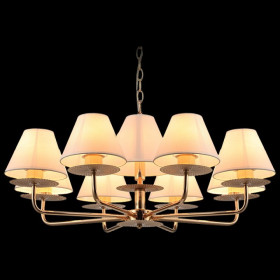 Подвесная люстра ILLUMICO  IL6197-9P-17 GD