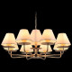 Подвесная люстра ILLUMICO  IL6197-9P-17 GD