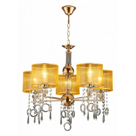 Подвесная люстра ILLUMICO  IL6219-5P-27 GD