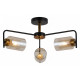 Люстра на штанге ILLUMICO  IL8248-3COU-79 BK GD