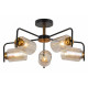Люстра на штанге ILLUMICO  IL8248-5COU-79 BK GD
