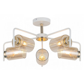 Люстра на штанге ILLUMICO  IL8248-5COU-79 WH GD