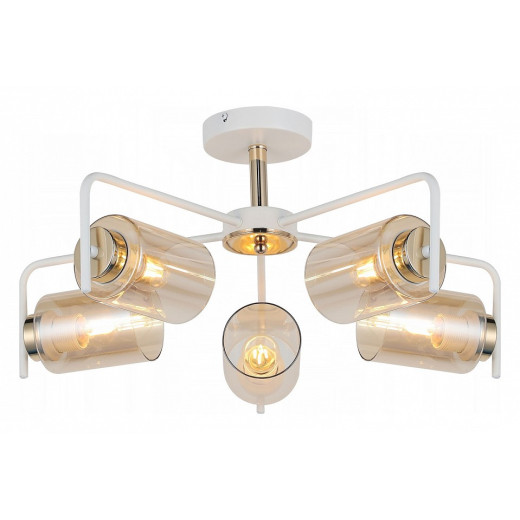 Люстра на штанге ILLUMICO  IL8248-5COU-79 WH GD