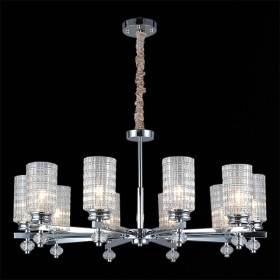 Подвесная люстра ILLUMICO  IL8678-10P-20 CR