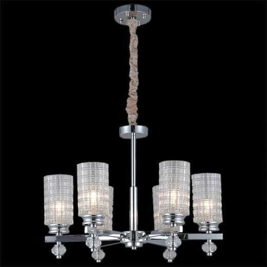 Подвесная люстра ILLUMICO  IL8678-6P-20 CR