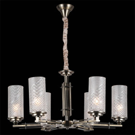 Подвесная люстра ILLUMICO  IL8682-6P-10 BR