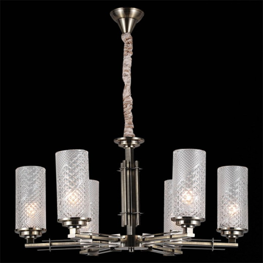 Подвесная люстра ILLUMICO  IL8682-6P-10 BR