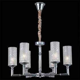 Подвесная люстра ILLUMICO  IL8683-6P-10 CR