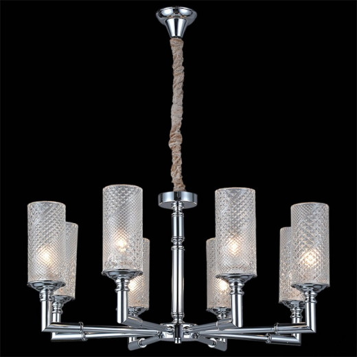 Подвесная люстра ILLUMICO  IL8683-8P-10 CR