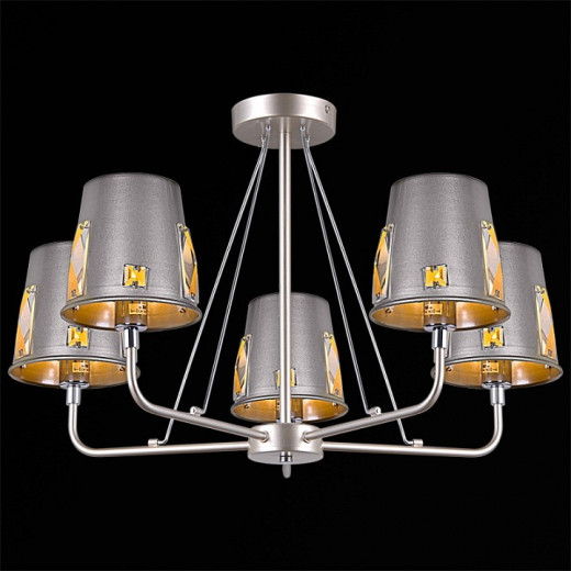 Люстра на штанге ILLUMICO  IL9407-5PSQ-29 CHS CR