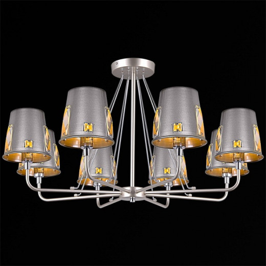 Люстра на штанге ILLUMICO  IL9407-8PSQ-29 CHS CR