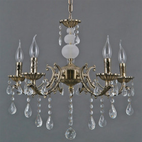 Подвесная люстра ILLUMICO CASTOR IL9927-5PSQ-24 AB CASTOR