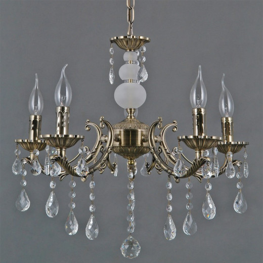 Подвесная люстра ILLUMICO CASTOR IL9927-5PSQ-24 AB CASTOR