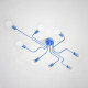 Потолочная люстра Imperiumloft SCHEME SCHEMEBLUE01