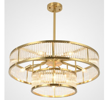 Люстра на штанге Imperiumloft RH Marais Round Chandelier D80 40,2668
