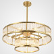 Люстра на штанге Imperiumloft RH Marais Round Chandelier D80 40,2668