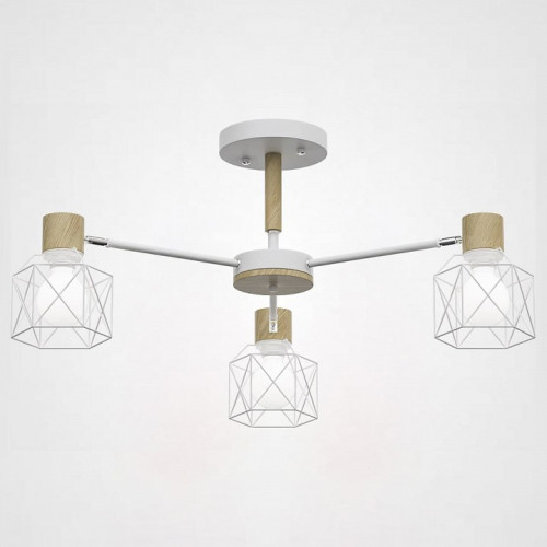 Люстра на штанге Imperiumloft Corf White CORF-B01