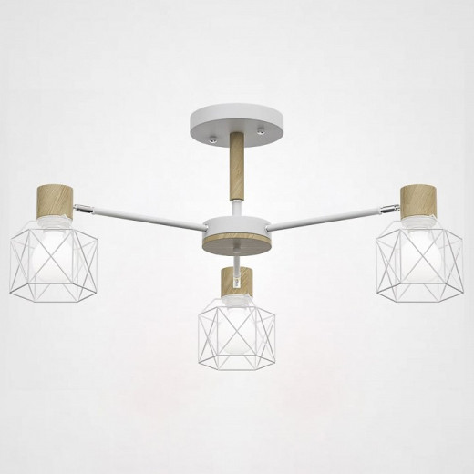 Люстра на штанге Imperiumloft Corf White CORF-B01