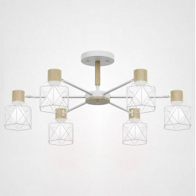 Люстра на штанге Imperiumloft Corf White CORF-B01