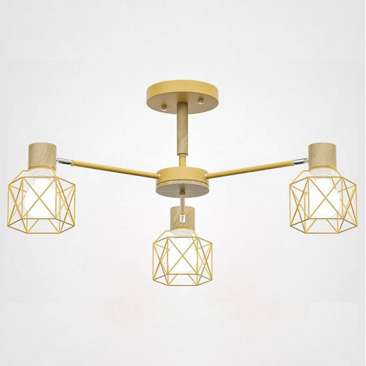 Люстра на штанге Imperiumloft Corf Yellow CORF-B01