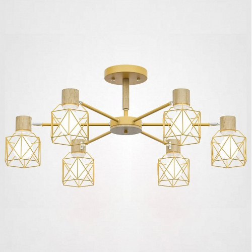 Люстра на штанге Imperiumloft Corf Yellow CORF-B01
