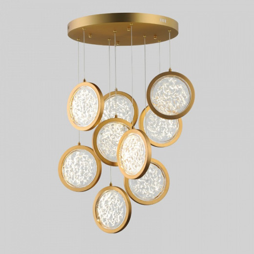 Подвесная люстра Imperiumloft Мун lighting collection D50 CAMEO01