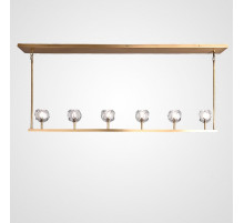 Светильник на штанге Imperiumloft RH Boule De Cristal Linear 40,1222
