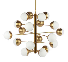 Люстра на штанге Imperiumloft Globe Cedar Moss Light 40,1667