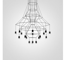 Подвесная люстра Imperiumloft Vibia Wireflow 40,1635