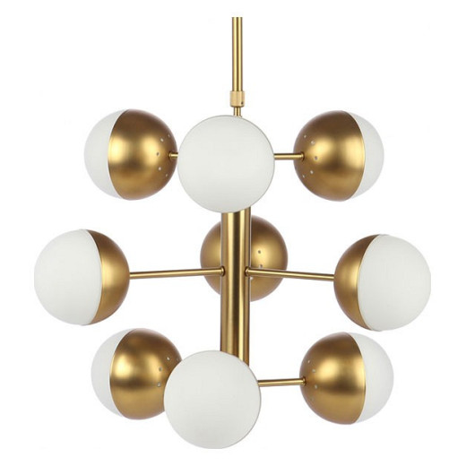 Люстра на штанге Imperiumloft Globe Cedar Moss 40,1668