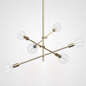 Люстра на штанге Imperiumloft LF Studio Cliff 83642-22