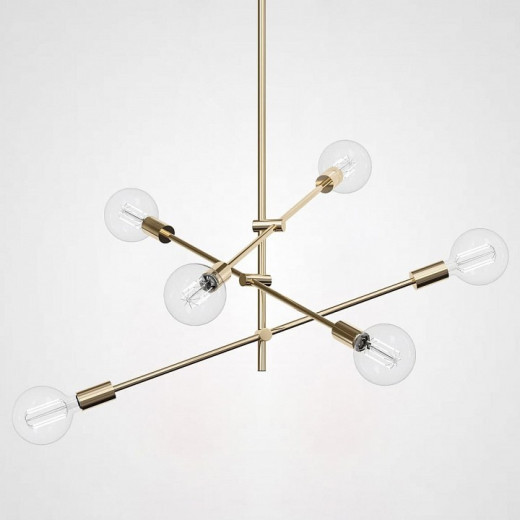 Люстра на штанге Imperiumloft LF Studio Cliff 83642-22