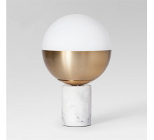 Настольная лампа декоративная Imperiumloft Geneva Globe Marble 43.402