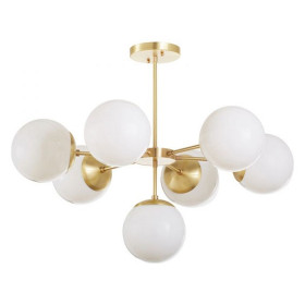 Люстра на штанге Imperiumloft Copper Light Chandelier 40.1492