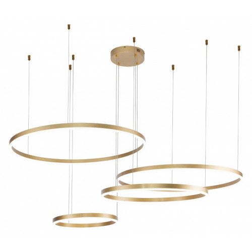 Подвесной светильник Indigo Galass 14001/4P Gold