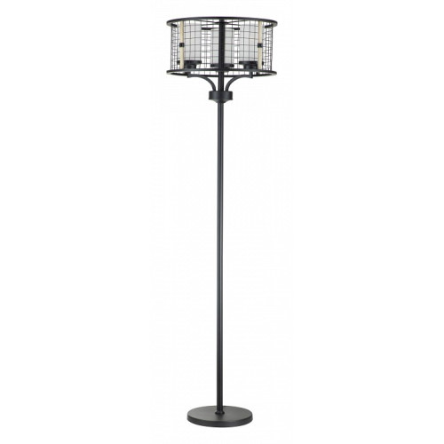 Торшер Indigo Castello 10014/3F Black