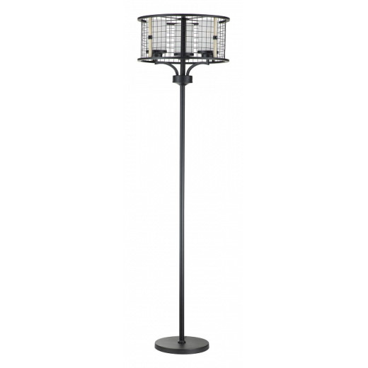 Торшер Indigo Castello 10014/3F Black