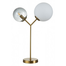 Настольная лампа декоративная Indigo Duetto 11023/2T Bronze